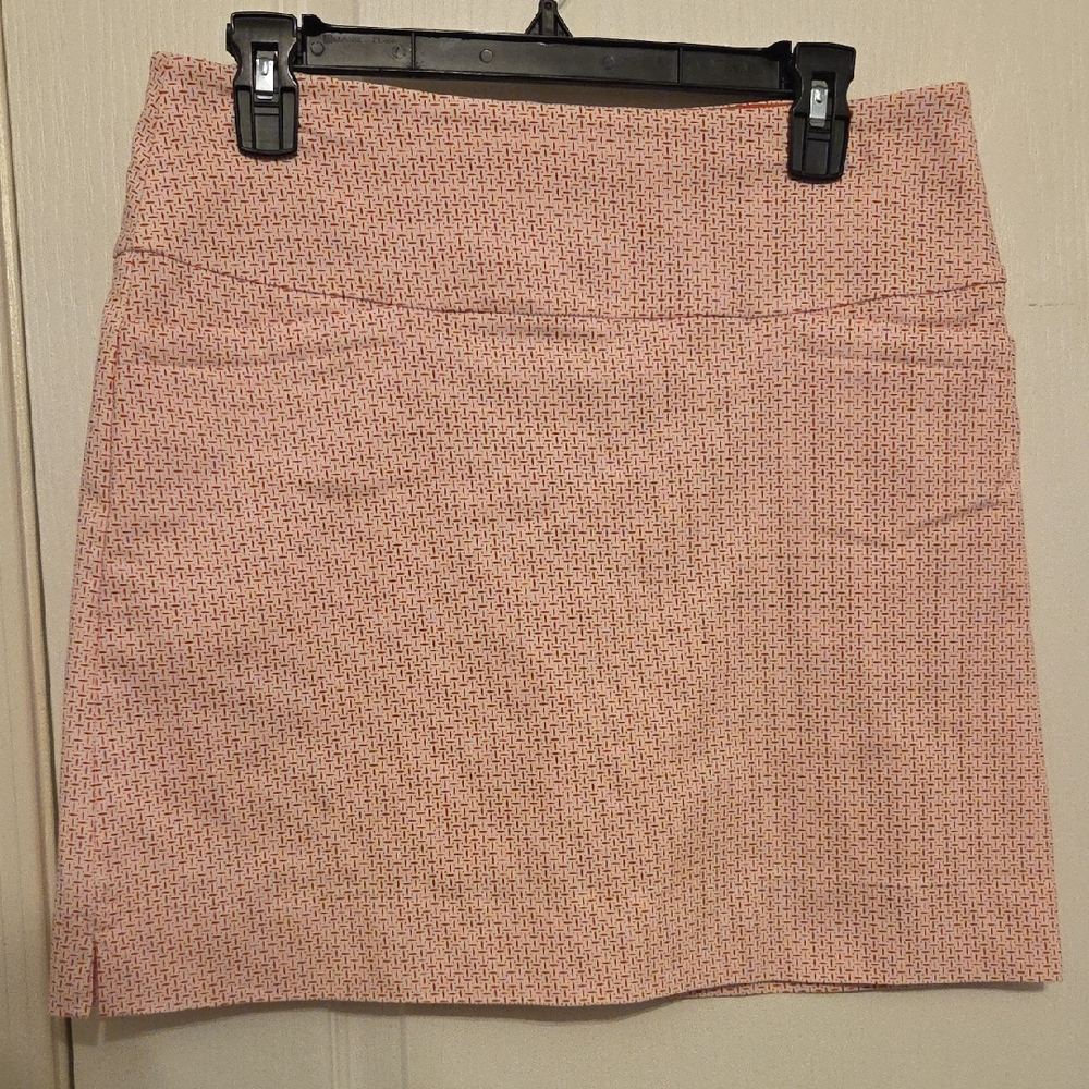 Pink Patterned Women's Skirt